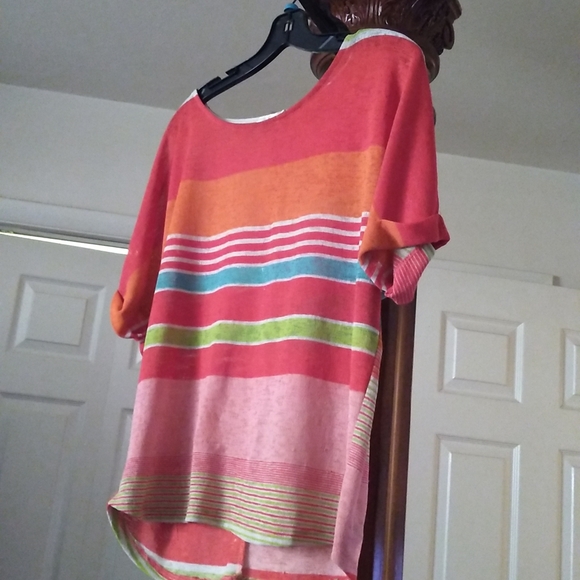 Blouse multicolor blouse - Picture 2 of 4